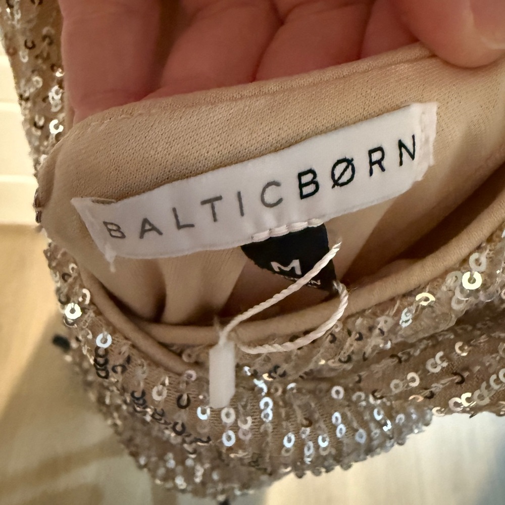 Baltic Born Sequin Evening Dress - Picture 3 of 4
